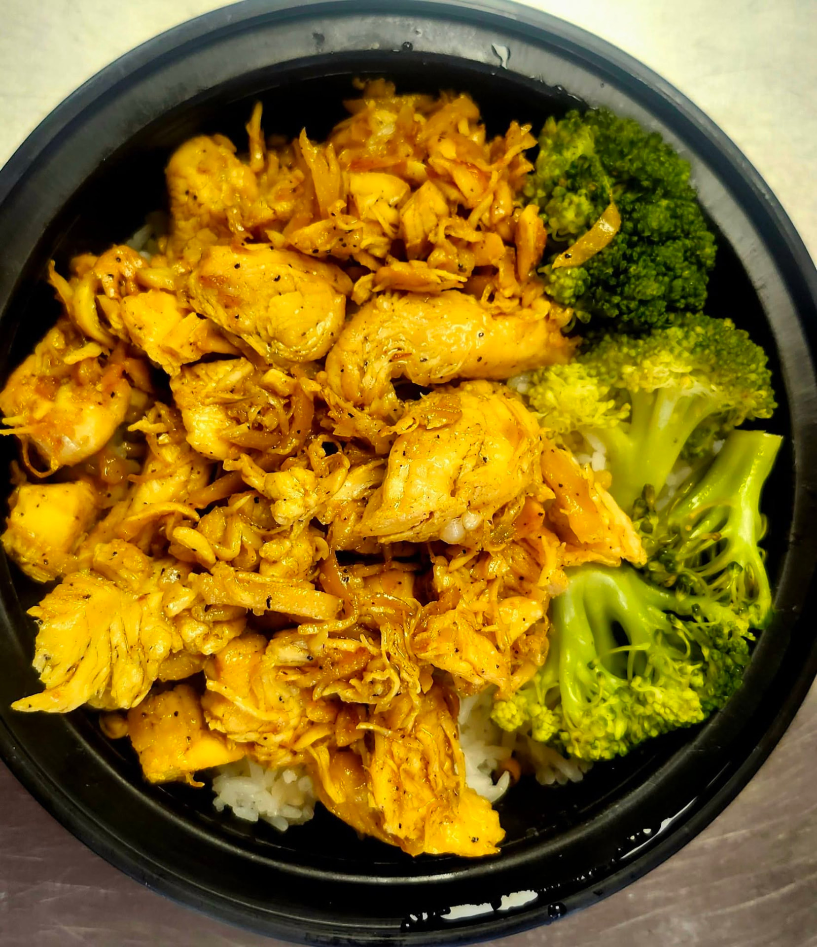 Ginger Chicken Rice Bowl
